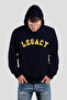 Men's Sweatshirt Hoodie Legacy Slogan Printed - 2