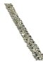 Iron-On Stone Strip / 50 cm / Silver / Crystal Stone - 3