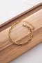Steel Spiral Twist Bracelet Non-Tarnish 18Cm+5Cm - 5