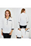Stylish Blouse with Pocket Flap - 4