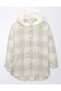 AE Oversized Plaid Hoodie - 4