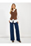 Suede Look Waistcoat with Buttons - 4