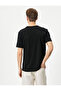 Crew Neck T-Shirt Pocket Detailed Short Sleeve Cotton - 4