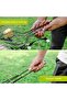 BBQ Grill, Chromium Plated Iron RF10374, Wooden Handle, Folding Basket for Fish, Veggies - 5