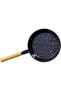 Round Charcoal Holder, Wooden Handle, Comfort Grip Basket for Camping & Hiking - 2