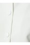 Crop Bomber Jacket Ribbed with Snap Button - 6