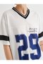 College T-Shirt Comfortable Fit Breathable Short Sleeve V-Neck - 7