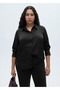 Satin draped shirt - 5