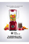 2-in-1 Juicer Blender Chopper Juicer Mixer Set 1.8 L 650 W Omsb2362n Red - 4