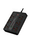 6 Ac 2 Usb-A 24W & 4 Usb-C Pd 36W Multi-Port Super Hub 3M 3000W Uk - Black - 3