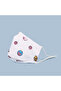 Kids Re - usable Face Mask - White - 5