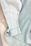 Ms325 Single Pocket Turquoise Gabardine Jacket - 2
