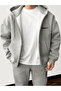 Oversized Black and Silver Why Not Printed Zipper Set