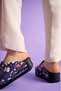 Heart Patterned Air Sole Wedge Heeled Orthopedic Hospital Nurse Women's Slippers - 4
