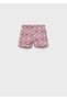 Pattern Shorts Swimsuit