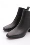 1008 Women's Blunt Toe Heeled Boots - 4