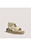 Women's Leather Sandals 2409201Y - Beige - 36 - 3