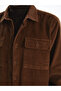 Lcwaikiki Classic Comfortable Fit Long Sleeve Velvet Men's Shirt - 3