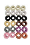 Women's Hijab Scarf Ring Black - 2