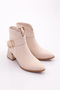Nude Women's Heeled Boots - 51323564 - 2