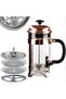 French Press 350 ml Red Gold (Düz-350B) - 2