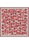 Floral Print Pure Silk Twill Scarf 9300D 04 - 3