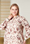 Women's Plus Size Patterned Cap - 5