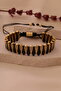 Black Motif Adjustable Bracelet