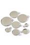 25mm 20pcs 20pcs 14/20/25mm Stainless Steel Cabochon Base Cameo Settings Charms Pendant DIY Blank Tr - 4