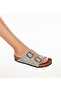 Double buckle mushor sole unisex slippers - 2