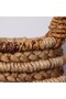سلة تخزين منشفة بيضاوية الشكل 23x12x20 سم - 6