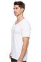 V-Neck T-Shirt Mens Hanes 777SDG 3Pcs White - 2