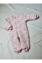 Girl's Rabbit Patterned Pink Basic Sleeping Bag
