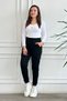 Cargo Pocket Steel Knitted Leggings Trousers - 3