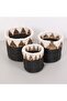 Nevşehir Natural Abaca Set of 3 Flower Pot & Storage Organization - 2