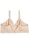 Hanes Women's Convertible Seamless Wire Free Bra G795 Beige - 2