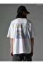 Unisex Life Is Good Printed Oversize 100% Cotton T-Shirt