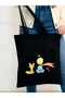 Le Petit Prince - Black Canvas Tote Bag, Pinterest and Book Bag - 2