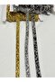 Chain Rhinestone Strip for Iron-On Edges / 1 Meter / H41 Silver - 4
