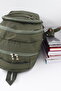 Unisex Crinkle Water-Repellent Fabric Middle School High School University Backpack, School Bag, Keychain Gift - 4