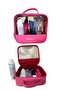 Makeup Bag Makeup Supplies Organizer with Clear Panels 22X20 cm - 7