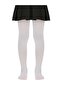 Girl's 3-Piece Micro 50 Den White Mousse Pantyhose - 2
