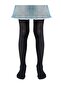 Girl's 4-Piece Micro 50 Den Black-White Mousse Pantyhose - 2