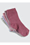 Girl's 5-Piece Sock Set 2-12 Years Lilac - 2