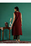 Round Neck Cotton A-Line Kurta with Trousers Set - 6