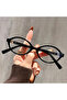 نظارات MIUX LEOPARD OVAL FRAME للحماية من الضوء الأزرق، متوافقة مع البصريات، يمكن تغيير النظارات - 2