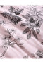 Duvet Cover Set Floral Print Rose Dust Pink Background Double (WITHOUT SHEET) - 4