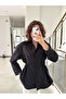 Buttoned Zr Model Oversize Design Shirt - 5
