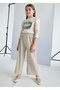 Girls' Trousers with Elastic Waist 7544 - 2