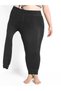 Men's Baddal Large Size Black Thermal Plush Leggings Underwear Fur Fleece Plush Fleece Furry Underwear - 4